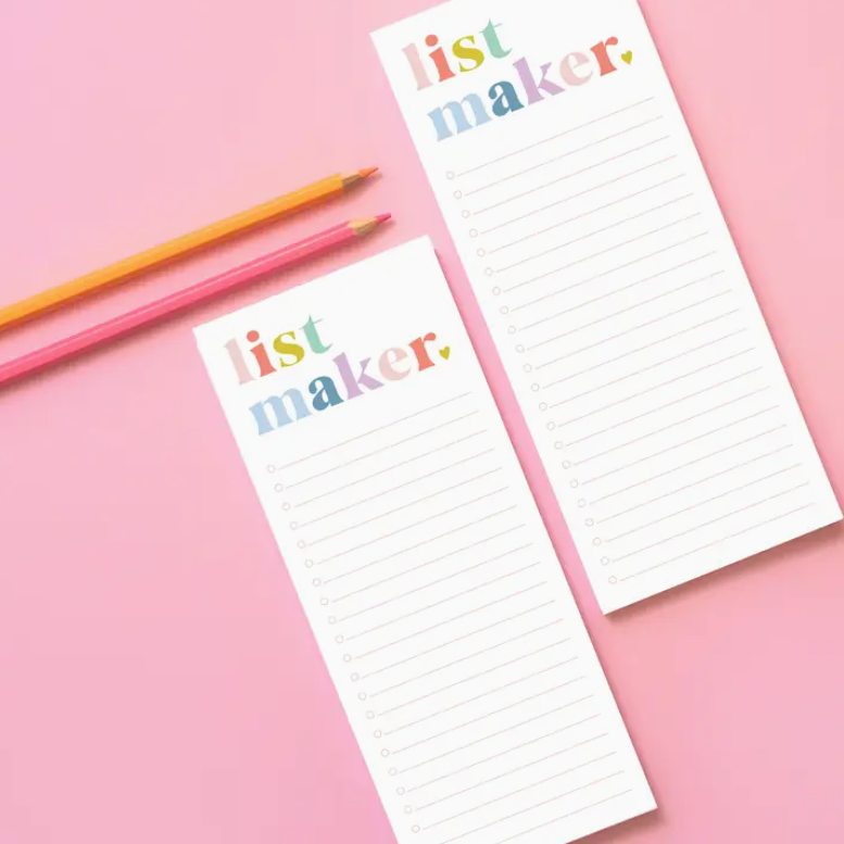 List Maker Notepad