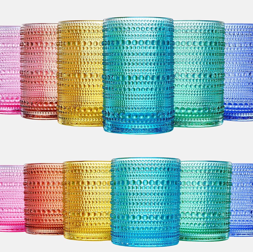 Hobnail Drinking Glasses