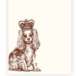 King Charles Notepad