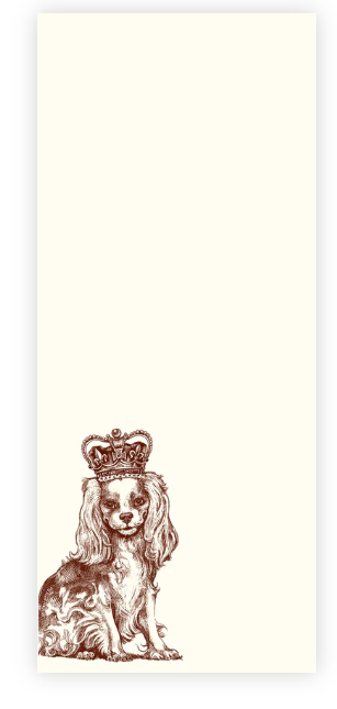 King Charles Notepad