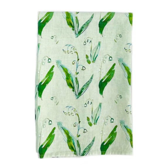 Lily of the Valley Kitchen Towel