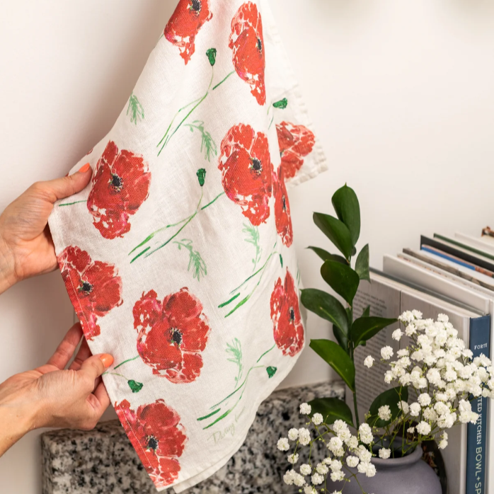 Poppies Kitchen Towel