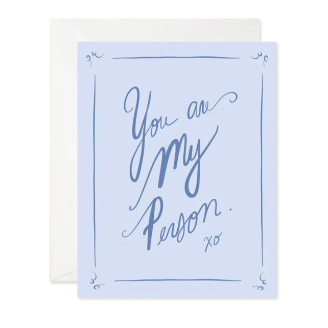 You are My Person Card