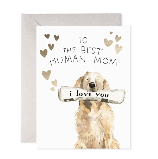 Best Human Mom Card