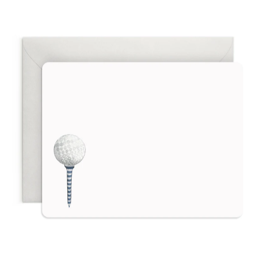 Golf Tee Flat Notes Set