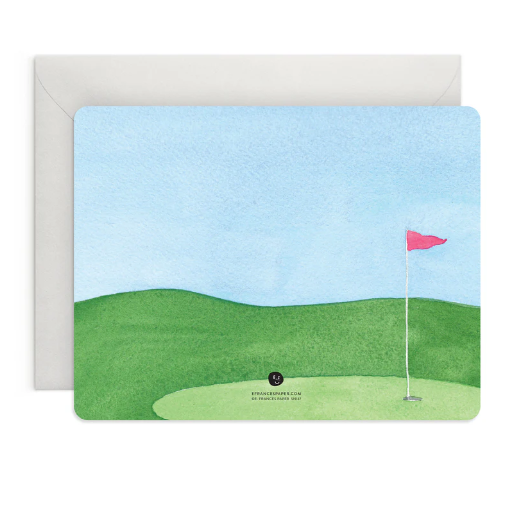 Golf Tee Flat Notes Set