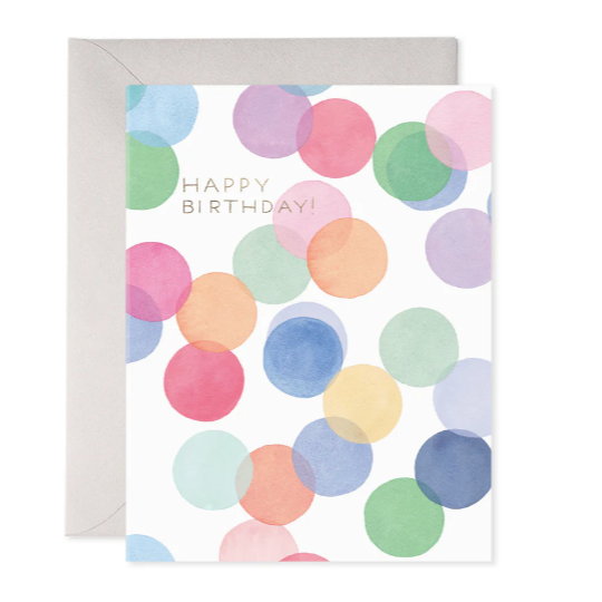 Confetti Bday Card