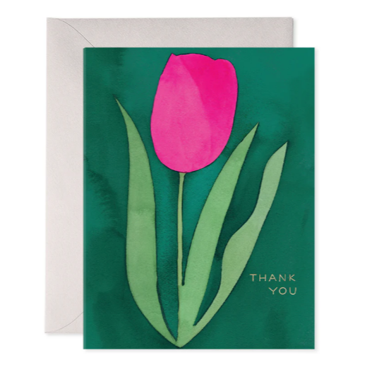 Tulip Thank You Card