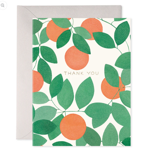 Orange Grove Thank You Card