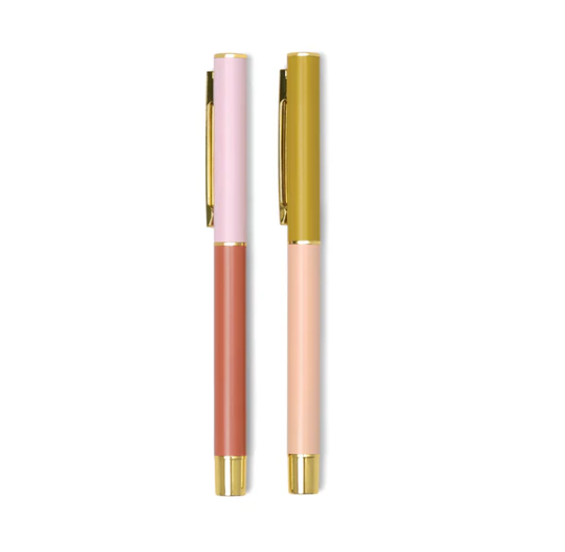 Color Block Pen Set