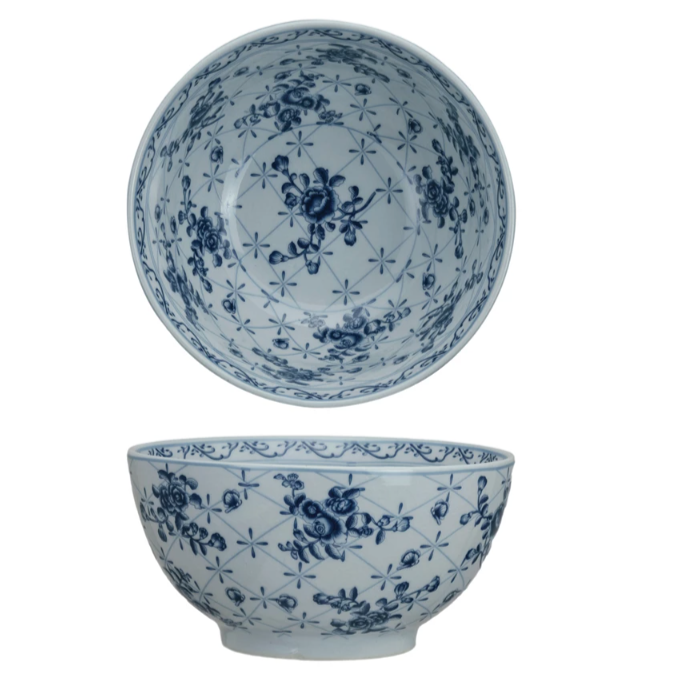 Botanical Porcelain Bowl