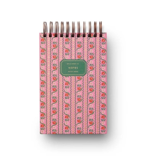 Delphine Spiral Notepad