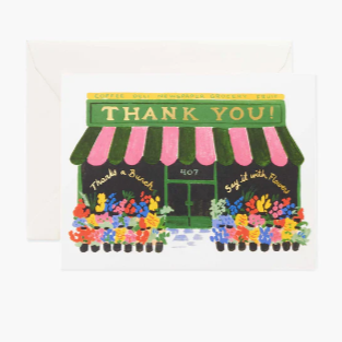 Flower Shop Thank You Set