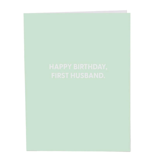 First Husband Card