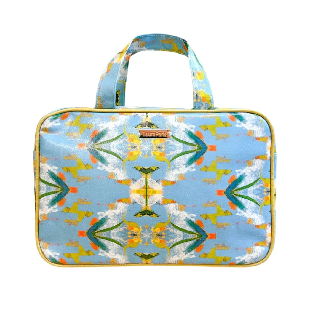 English Garden Blue Travel Case