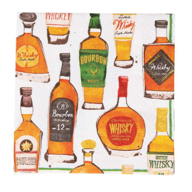 Whiskey Tasting Cocktail Napkin