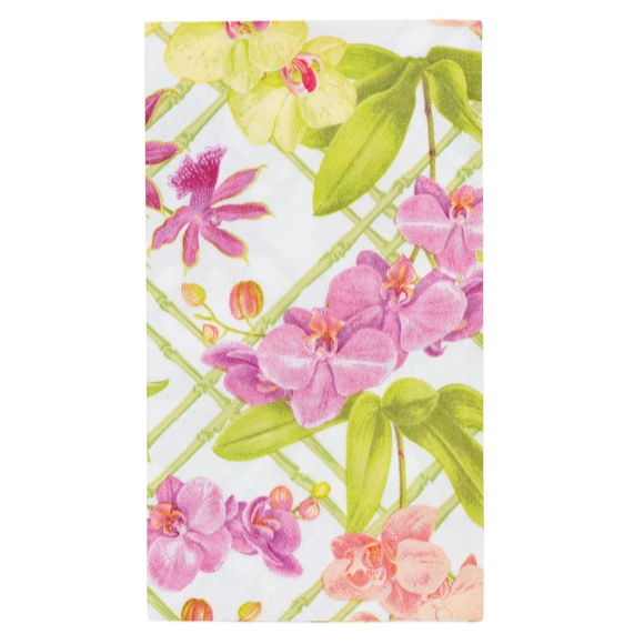 Orchid Conservatory Guest Napkin