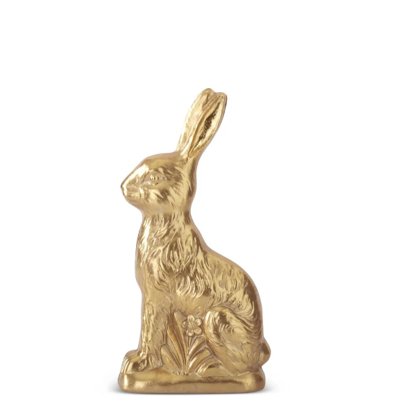 Gold foil Easter Bunny