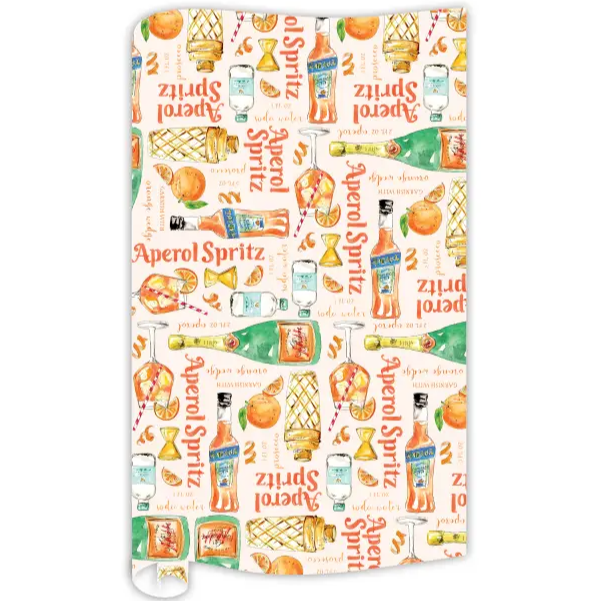 Aperol Spritz Wrapping Paper