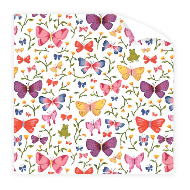 Butterfly Blooms Wrapping Roll