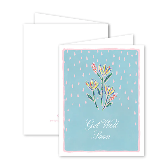 April Showers Get Well Card