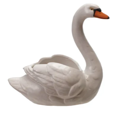 Swan Planter