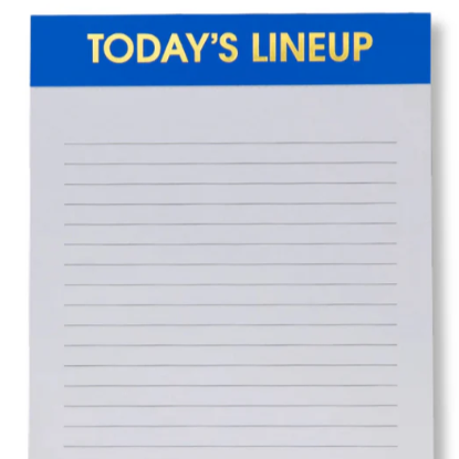 Today's Lineup