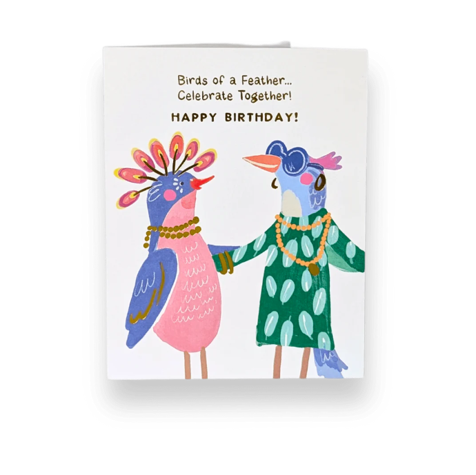 Birds of a Feather Card