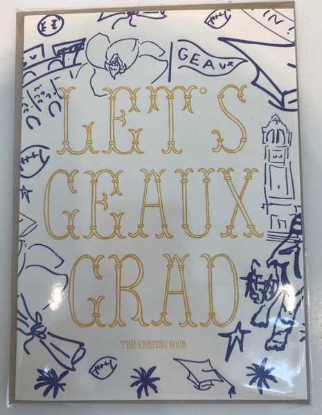 LSU Grad Card – The Keeping Room Baton Rouge