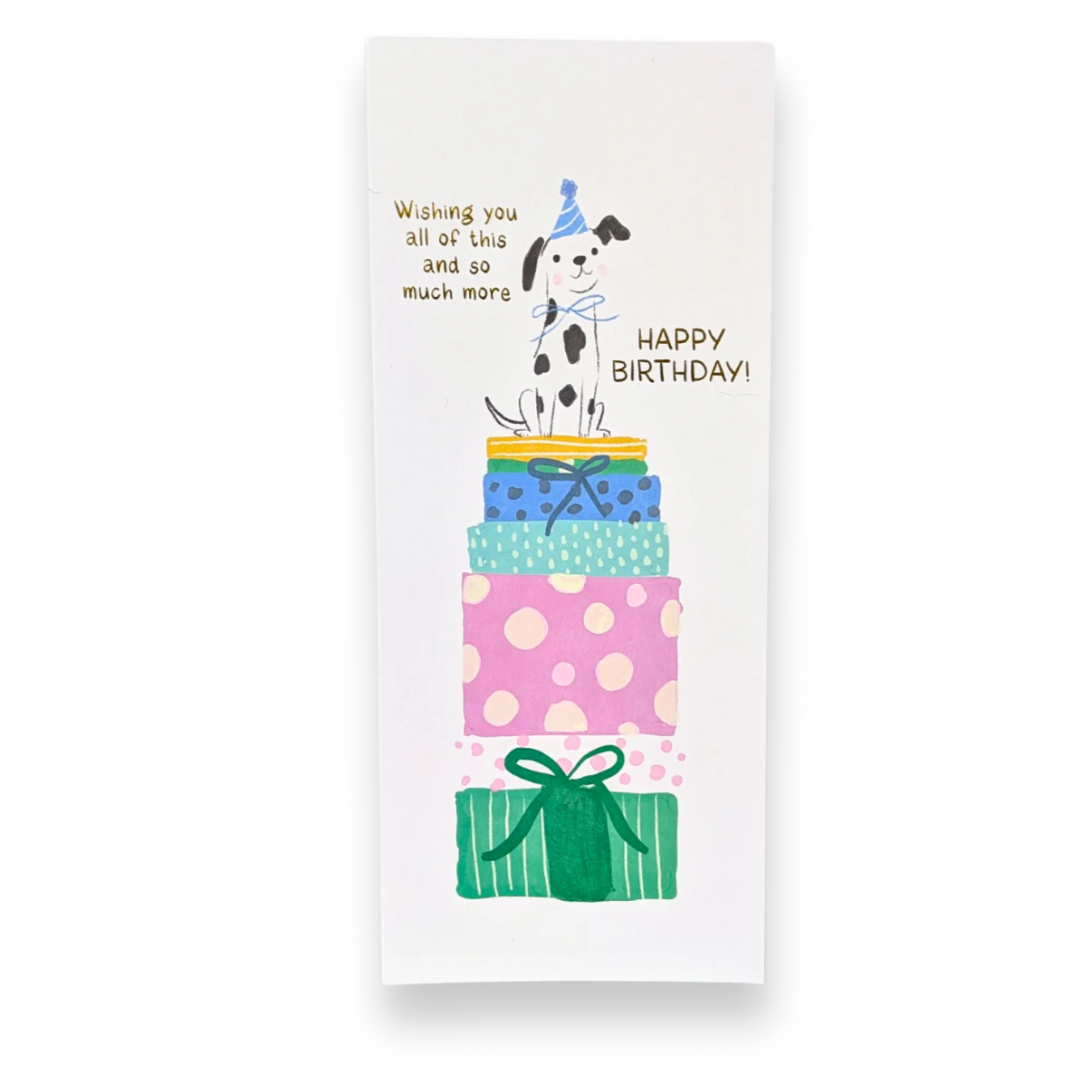 No. 10 Dog Card