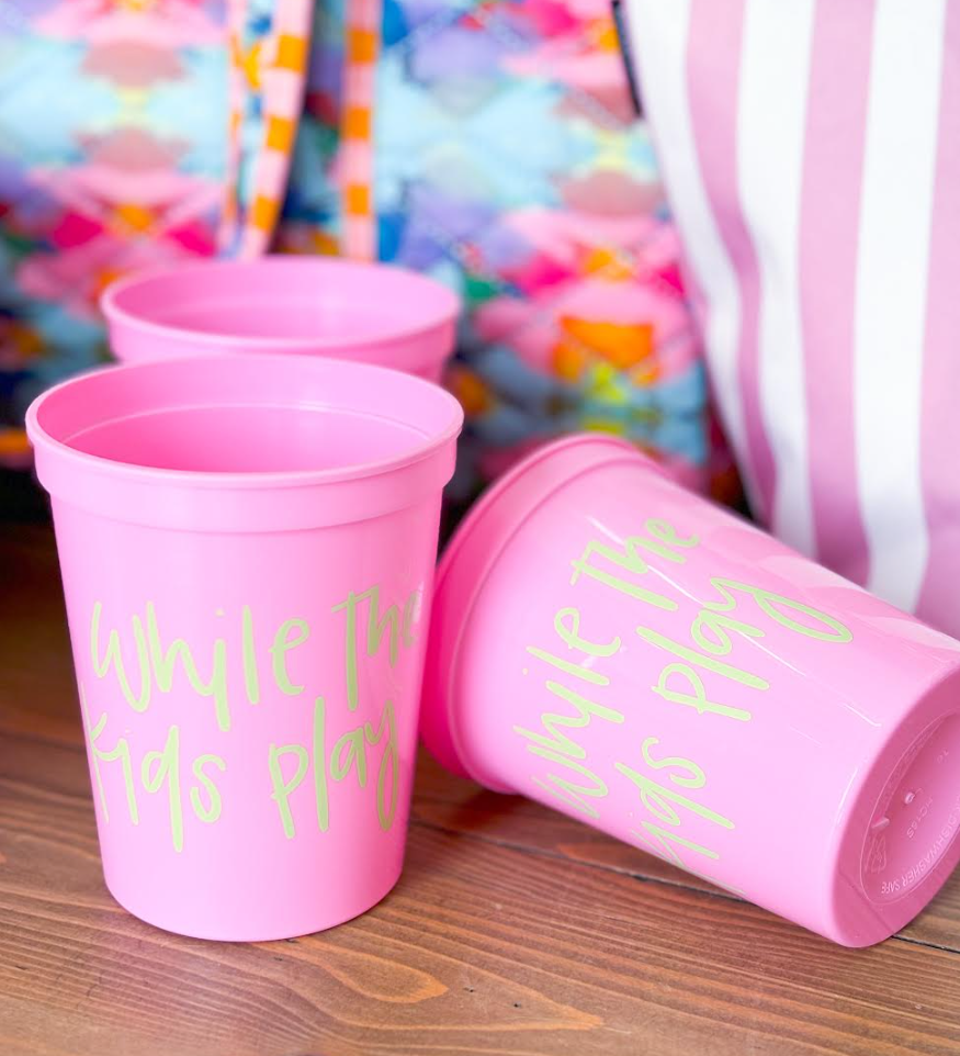 While The Kids Play Cups