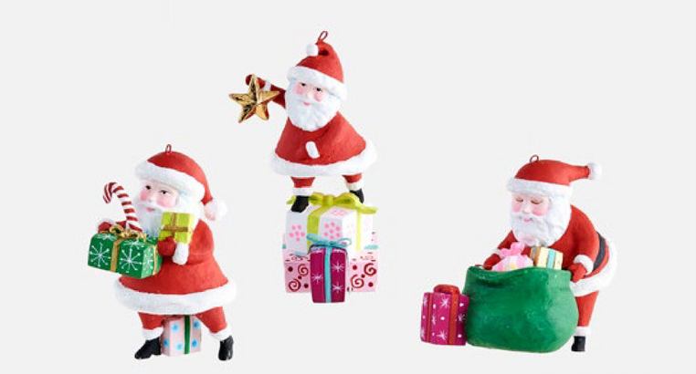 Santa Ornament