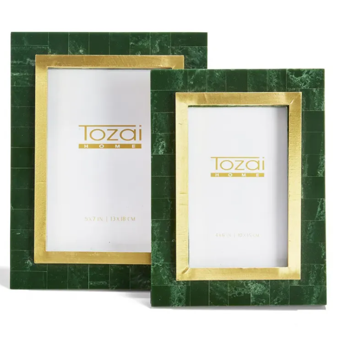 Green & Gold Frame