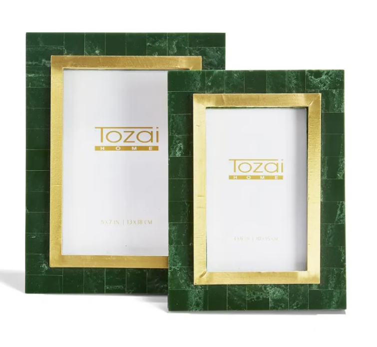 Green & Gold Frame