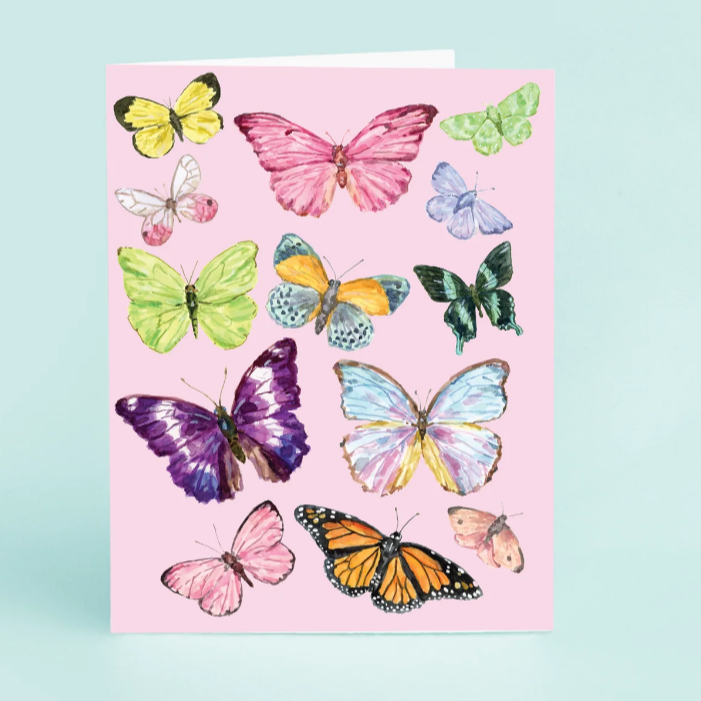 Butterflies Notecard