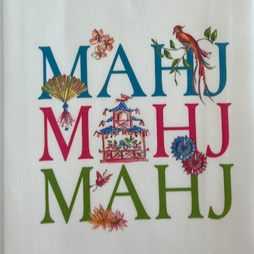 Mahjong Tea Towel