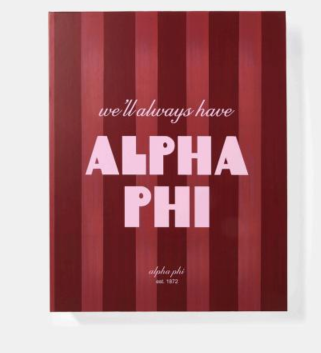 Sorority Keepsake Book Box