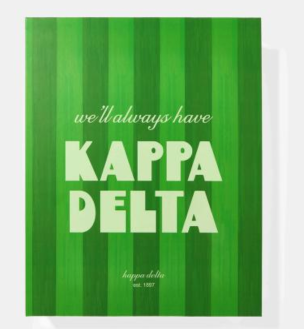 Sorority Keepsake Book Box