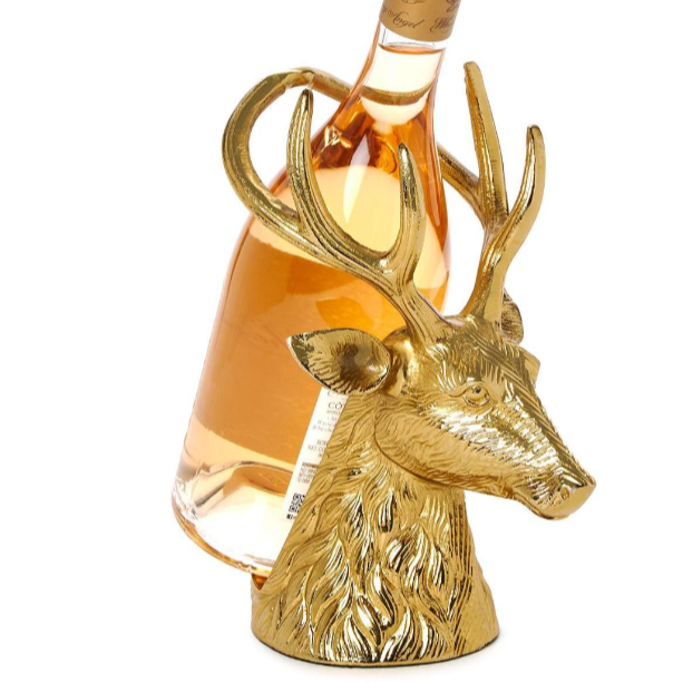 Gold Stag Bottle Holder