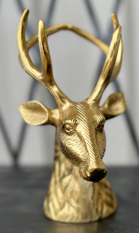 Gold Stag Bottle Holder