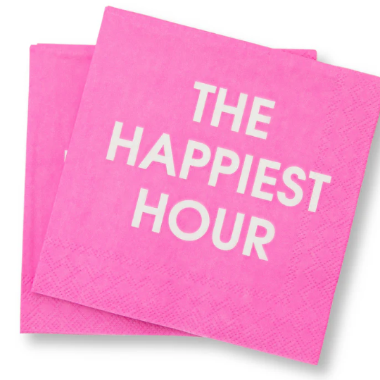 The Happiest Hour Cocktail Napkins