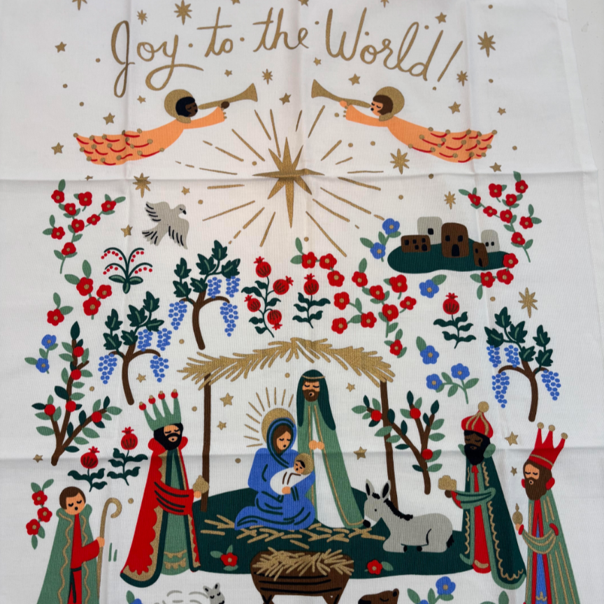 Nativity Tea Towels