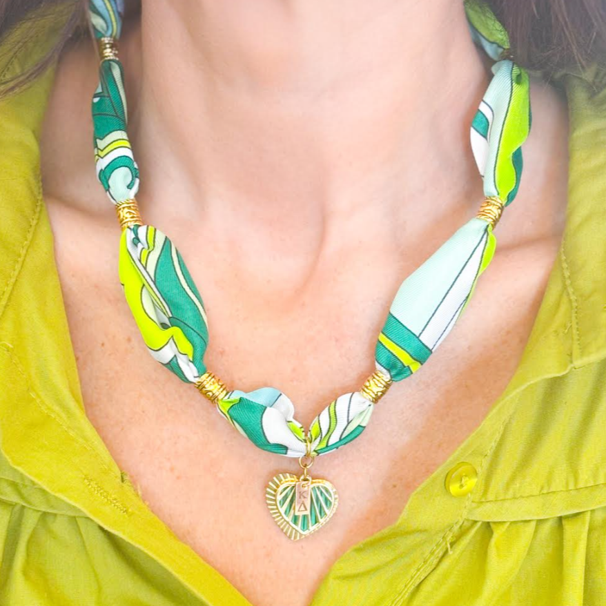 Sorority Scarf Necklace