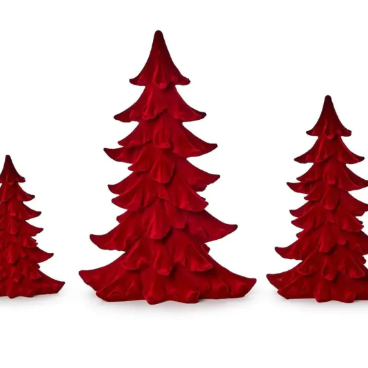Red Flocked Trees