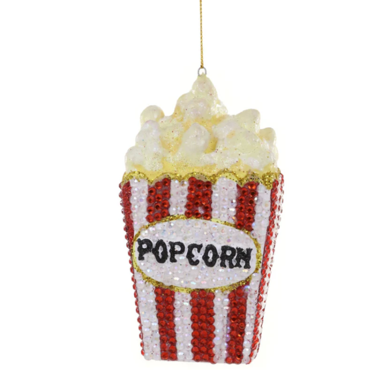 Jeweled Popcorn Ornament