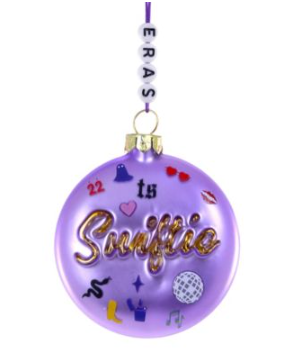 Purple Swiftie Ornament