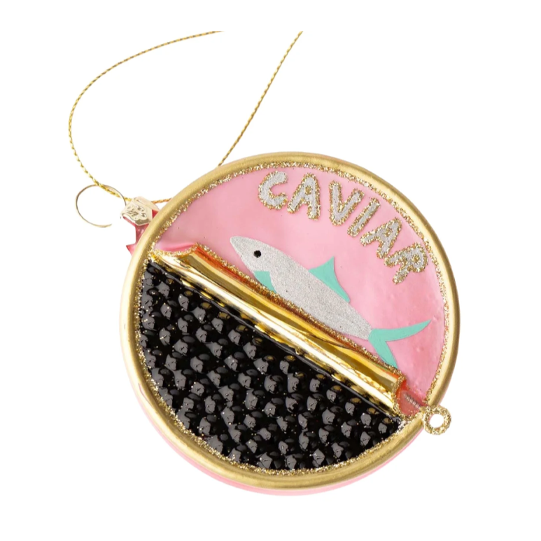 Pink Caviar Ornament