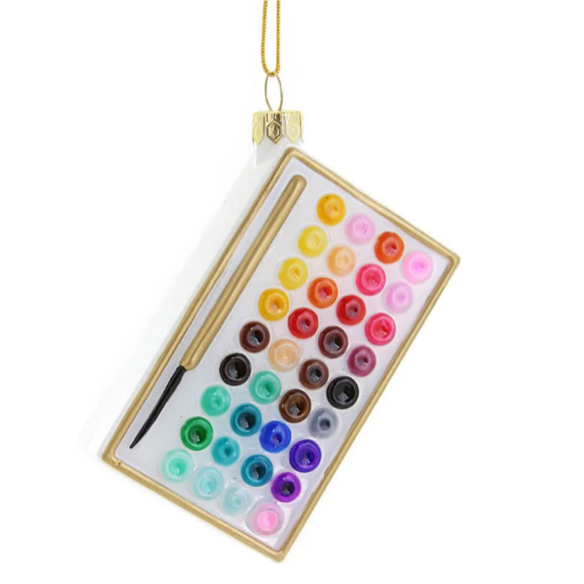 Watercolor Set Ornament