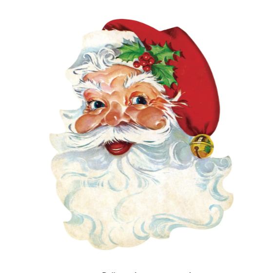 Die Cut Santa Placemat