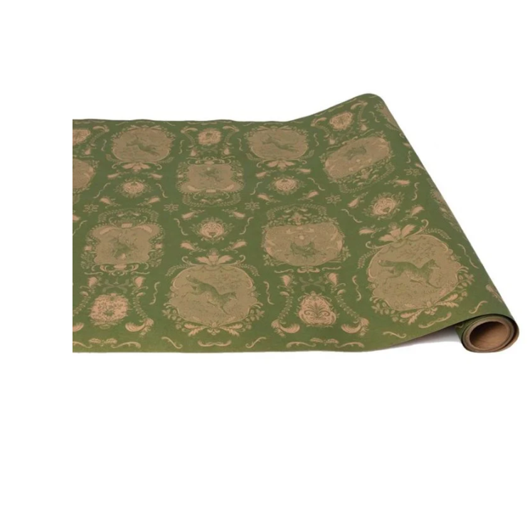 Moss Fable Toile Runner